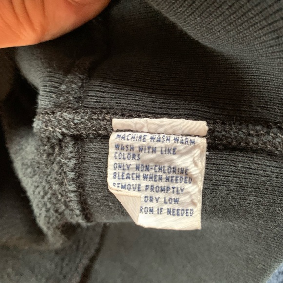 Polo by Ralph Lauren Men’s Large Hoodie Sweatshirt Red Black Vintage Cotton - Picture 8 of 13